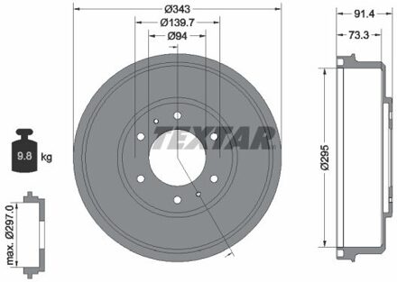 Fiat Remtrommel 94035300