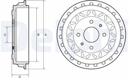 Fiat Remtrommel BF663