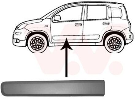 Fiat Sier- / beschermingspaneel, deur 1607423