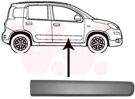 Fiat Sier- / beschermingspaneel, deur 1607424