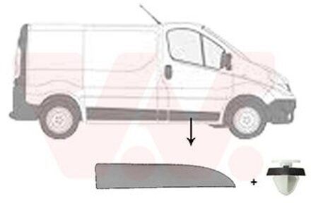 Fiat Sier- / beschermingspaneel, deur 4396402