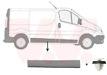 Fiat Sier- / beschermingspaneel, zijwand 4396406