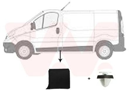 Fiat Sier- / beschermingspaneel, zijwand 4396423