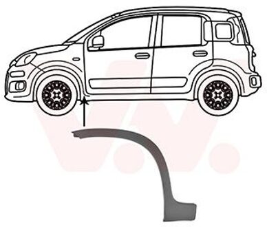 Fiat Sierlijst Voor Wielboog L 1613521