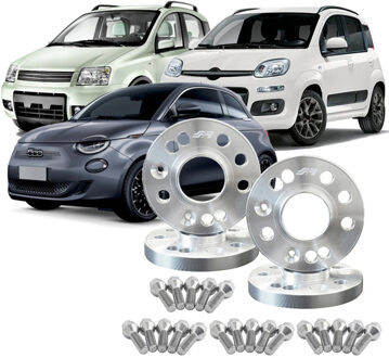 Fiat Simoni Racing Aluminium Spoorverbreder Set - passend voor Fiat diversen - 2x16mm - 2x20mm SRSVFI001