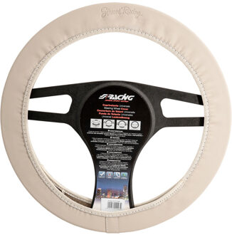 Fiat Simoni Racing Stuurwielhoes 565 - 37-39cm - Beige Kunstleder SRCVT565