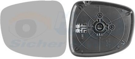 Fiat Spiegelglas, buitenspiegel * HAGUS * 5264838