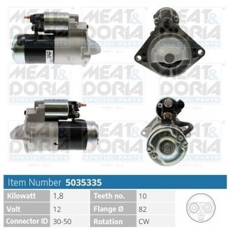 Fiat Startmotor / Starter 5035335
