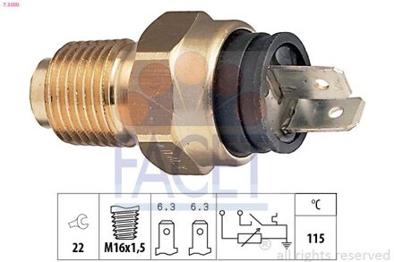 Fiat Temperatuursensor 73500