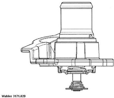 Fiat Thermostaat 317182D