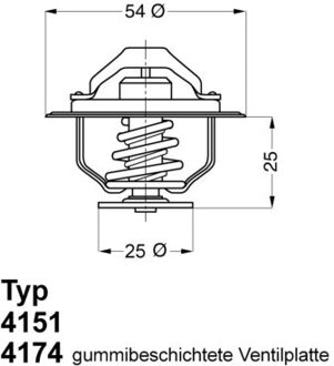 Fiat Thermostaat 417479D