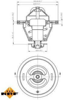 Fiat Thermostaat, koelvloeistof 725125