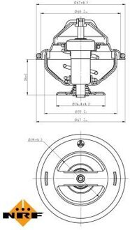 Fiat Thermostaat, koelvloeistof 725138