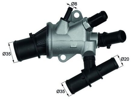 Fiat Thermostaat, koelvloeistof TI17088