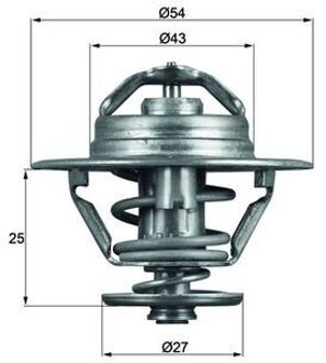 Fiat Thermostaat, koelvloeistof TX9374D