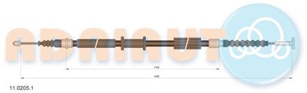 Fiat Trekkabel, parkeerrem 1102051