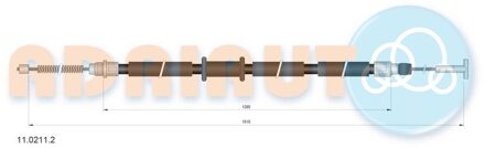Fiat Trekkabel, parkeerrem 1102112