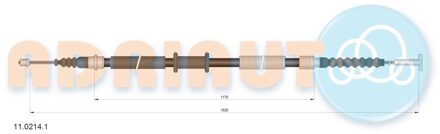 Fiat Trekkabel, parkeerrem 1102141