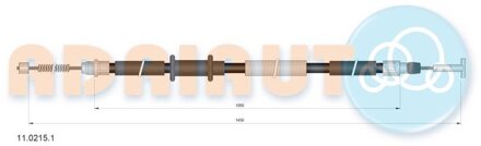 Fiat Trekkabel, parkeerrem 1102151