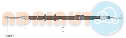 Fiat Trekkabel, parkeerrem 1102161