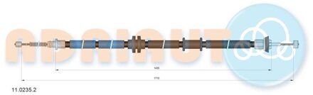 Fiat Trekkabel, parkeerrem 1102352