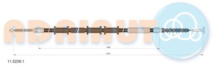 Fiat Trekkabel, parkeerrem 1102391