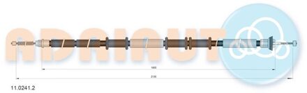 Fiat Trekkabel, parkeerrem 1102412