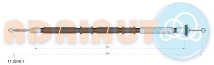 Fiat Trekkabel, parkeerrem 1102461