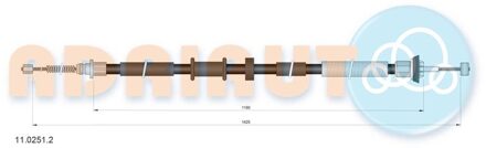 Fiat Trekkabel, parkeerrem 1102512