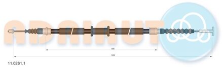Fiat Trekkabel, parkeerrem 1102611