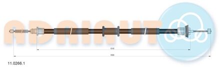 Fiat Trekkabel, parkeerrem 1102661