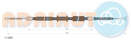 Fiat Trekkabel, parkeerrem 110267