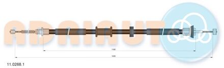 Fiat Trekkabel, parkeerrem 1102681