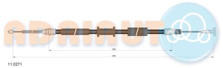 Fiat Trekkabel, parkeerrem 110271