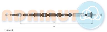 Fiat Trekkabel, parkeerrem 1102852