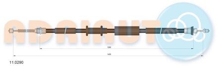 Fiat Trekkabel, parkeerrem 110290