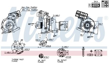 Fiat Turbocharger 93944