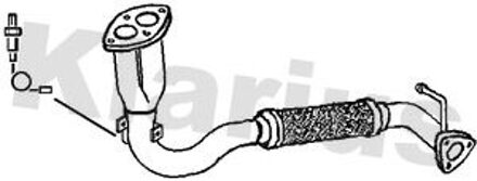 Fiat Uitlaatpijp 301472