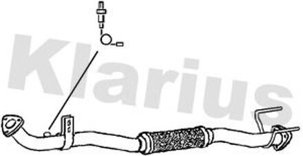 Fiat Uitlaatpijp 301958