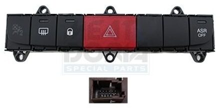 Fiat Waarschuwingsknipperlamp schakelaar 206048