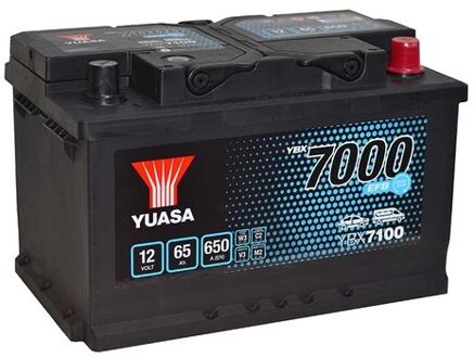 Fiat Yuasa Accu YBX7100 65 Ah YBX7100