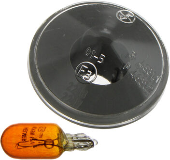 Fiat ZIJKNIPPERLICHT LINKS of RECHTS ORANJE per stuk