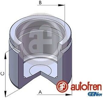 Fiat Zuiger, remklauw D02581