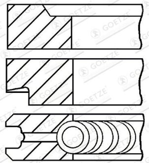 Fiat Zuigerveerset 0820680000