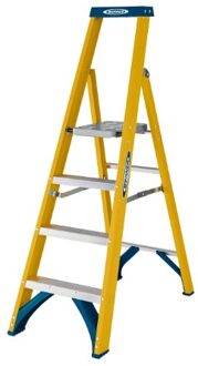 Fiberglass Trap Werner platform stepladder | 1x4 - 7170418
