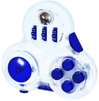 Fidget Controller Pad Cube - Premium Fidget Speelgoed-Gebruikt Om Stress Te Verlichten blauw