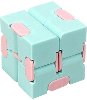 Fidget Roterende Magische Bonen Decompressie Educatief Speelgoed Vingertop Spinning Zintuiglijke Fidget Stress Relief Speelgoed Voor Kinderen blauw 1