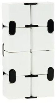 Fidget Roterende Magische Bonen Decompressie Educatief Speelgoed Vingertop Spinning Zintuiglijke Fidget Stress Relief Speelgoed Voor Kinderen wit