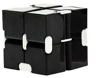 Fidget Roterende Magische Bonen Decompressie Educatief Speelgoed Vingertop Spinning Zintuiglijke Fidget Stress Relief Speelgoed Voor Kinderen zwart