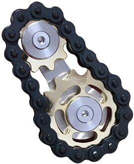 Fidget Speelgoed Gears Ketting Fidget Spinner Antistress Angst Bike Chain Fidget Speelgoed Vingertop Tandwiel Vliegwiel Zintuiglijke Speelgoed